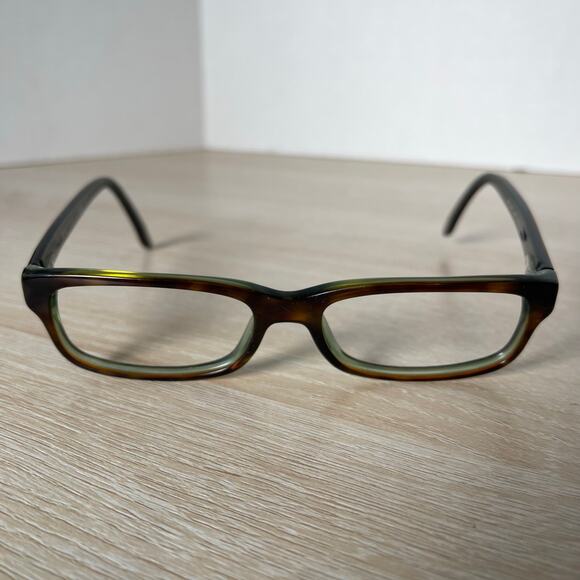 Ray-Ban RB5187 2445 Eyeglasses Brown Green Frames Only 52-16-140 - Picture 2 of 8